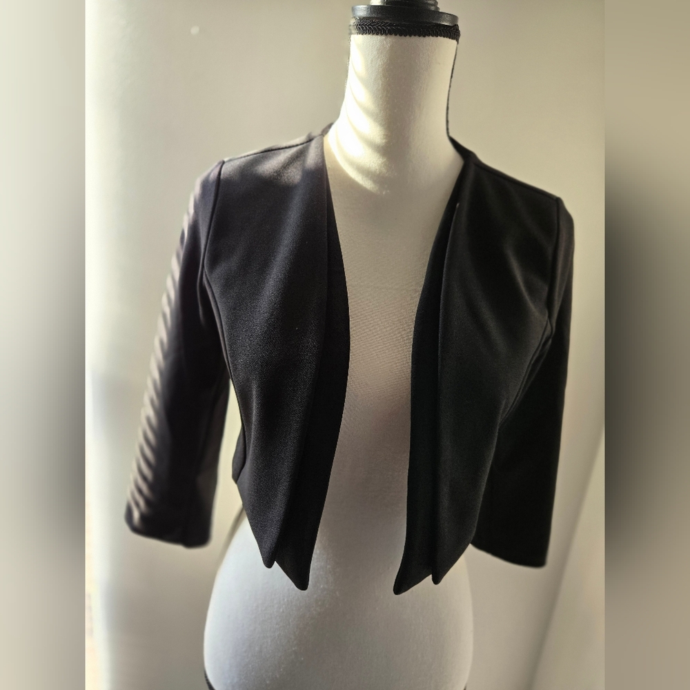 Rinascimento Black Blazer Tailored Suit Jacket